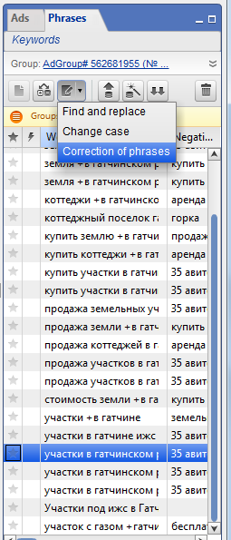 Negative Keywords In Yandex.Direct